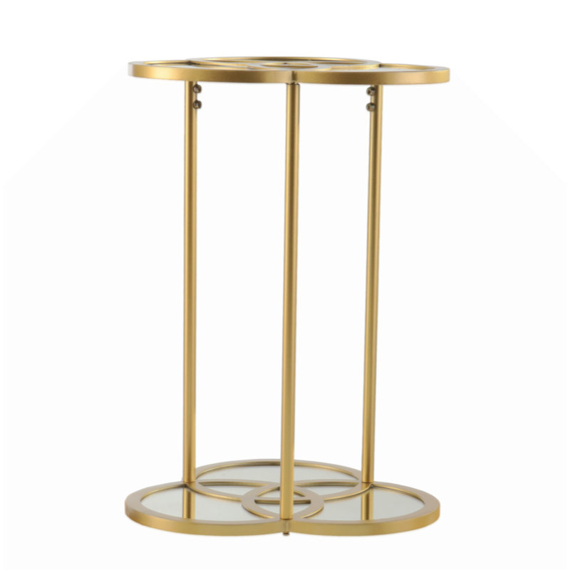 Glass Top End Table
