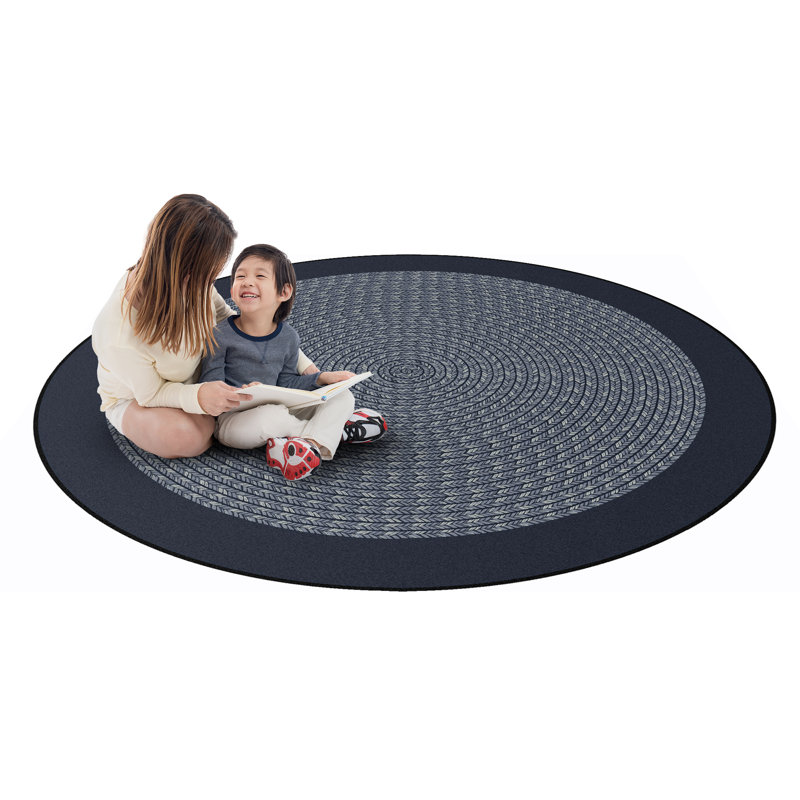 Tapis Like Like par Joy Carpets, Rond 5 pi 4 po