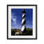 Phare de St. Augustine, reproduction sous verre encadrée, conception par Wind River Studios-1646605424-1646605426