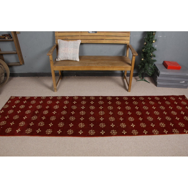 Tapis de couloir turc rétro présentant un design élégant pour rehausser votre décor