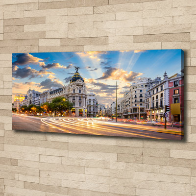 Madrid Spain - Wrapped Canvas Print