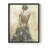 Garden Gown Framed Print - Solid Wood-1913121770-1913121765