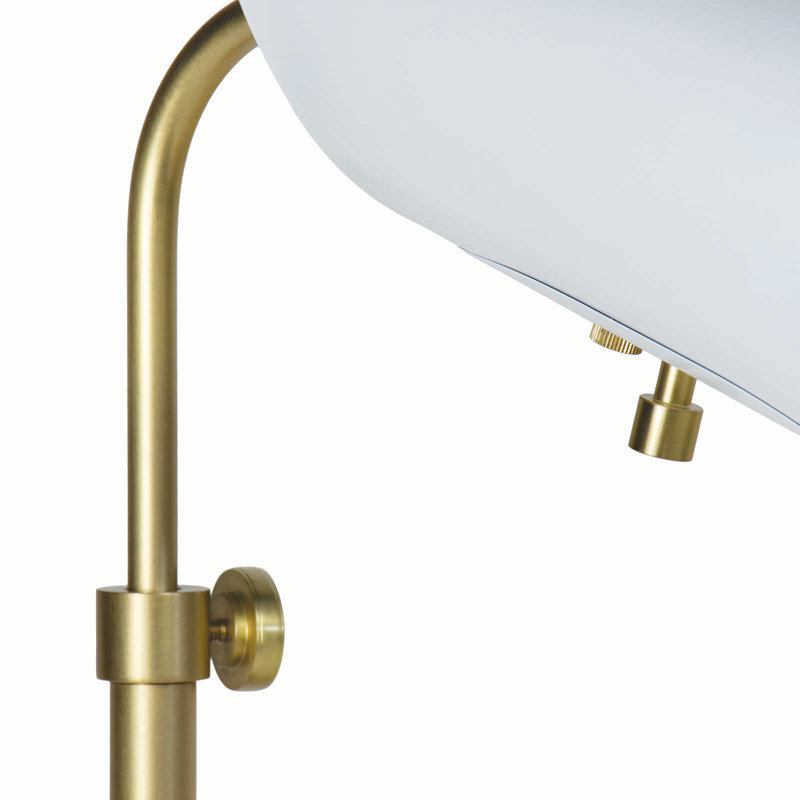 Vest Table Lamp, White