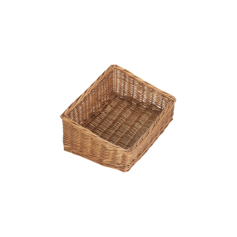 Bobbie Wicker Display Tray Basket