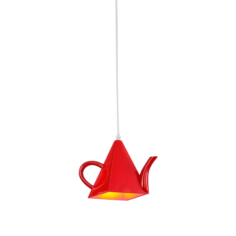 Luminaire suspendu théière 1 lumière Eclectic