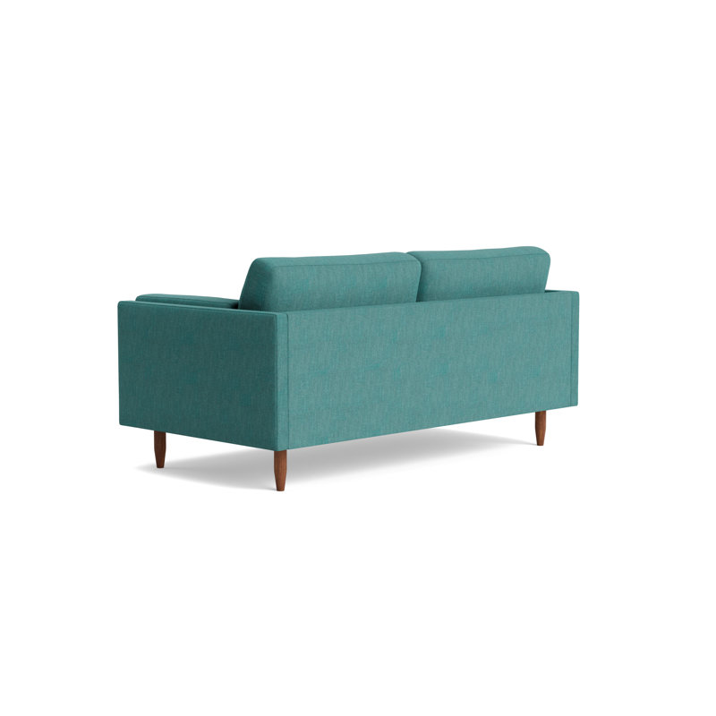Skinny Fat Loveseat (70"), Performance Weave - Spruce