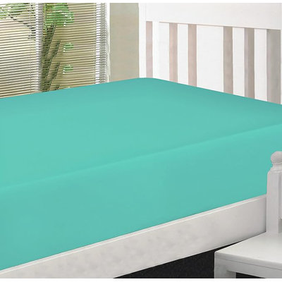 Ensemble de draps 100% coton jersey - Doux et confortable - Poche