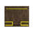 Plaza 64" Modern 6-Shelf Floating Entertainment Center for TVs up to 50" in Rustic Brown and Yellow-1696950477