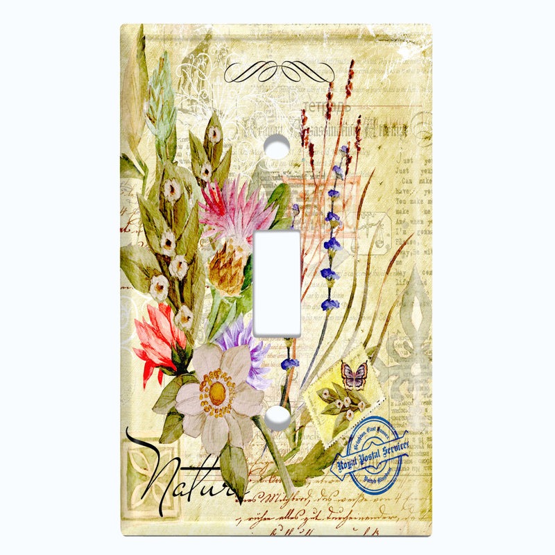 Landscape & Nature 1 - Gang Toggle Light Switch Standard Wall Plate