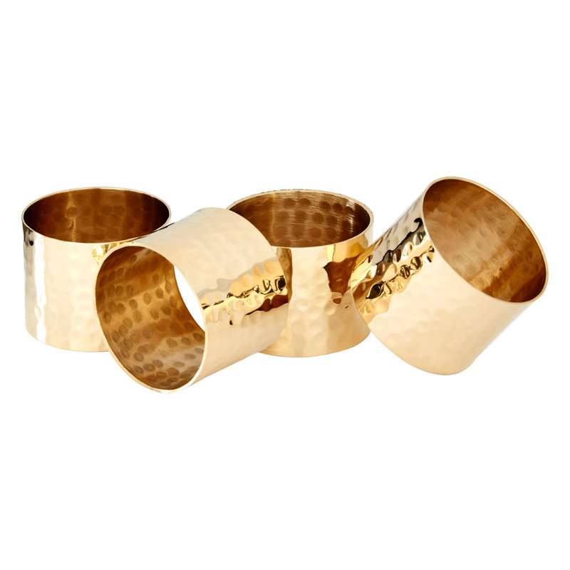 Metal Napkin Ring, Brass