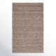 Zekia Handmade Wool Taupe Rug