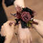 2 pièces fleurs de mariage, fleurs artificielles