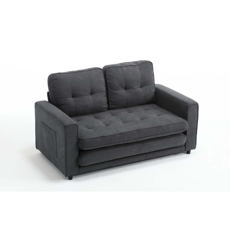 3 Fold Sofa,Convertible Futon Couch Sleeper Sofa Bed