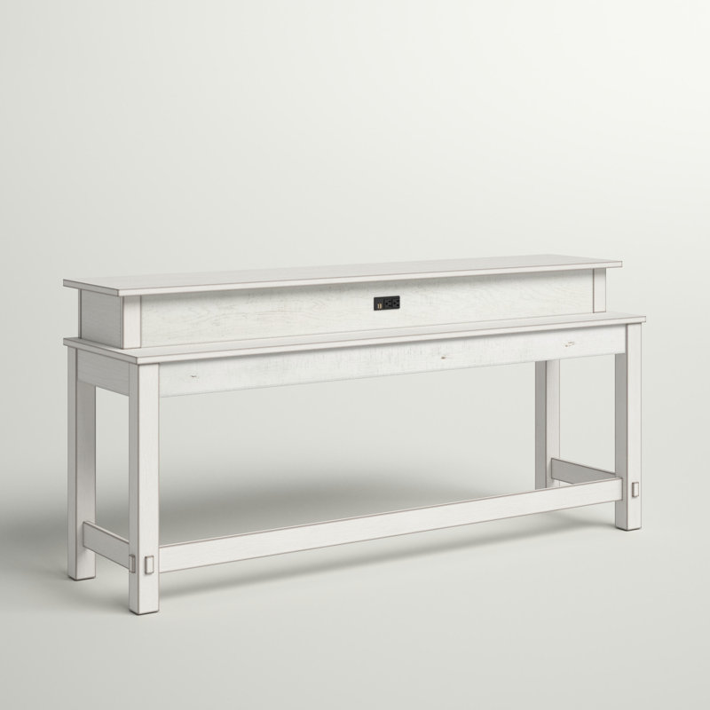 Bettee 78'' Console Table, White