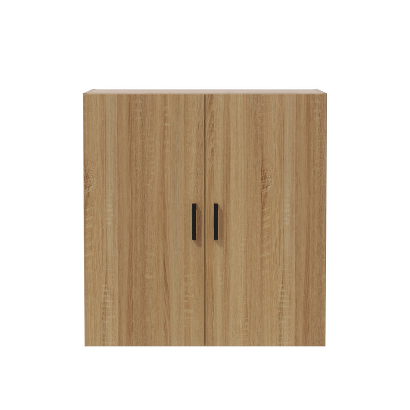 Mirella Wood Door Storage Cabinet, Sand Dune