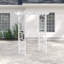 Wellington 72'' W x 41'' D Polyvinyl Chloride (PVC) Arbour-775023195