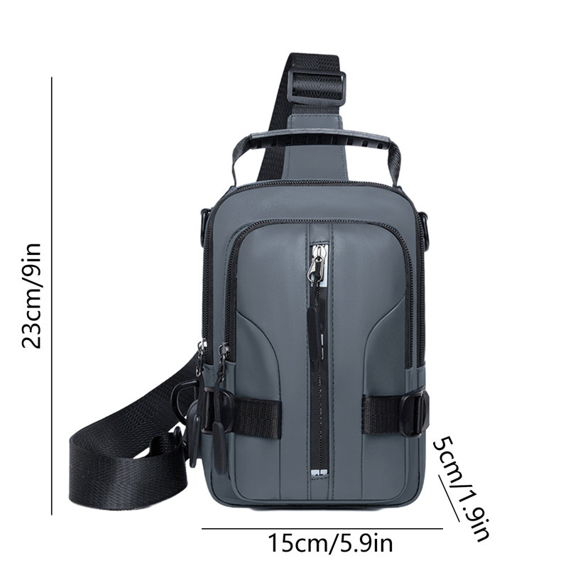 Sac à bandoulière kbndieu, Gray
