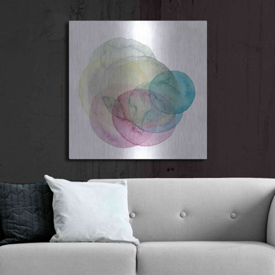 Brayden Studio® 'Evolving Planets II' by Grace Popp Metal Wall Art