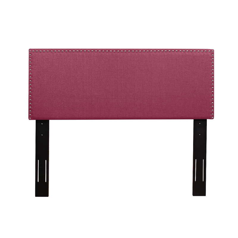 Percy Upholstered Headboard, Queen, Red