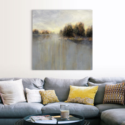 Rainy Sunset II - Painting on Canvas