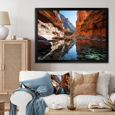 Canyon Enchantment River - Canyon Canvas Art