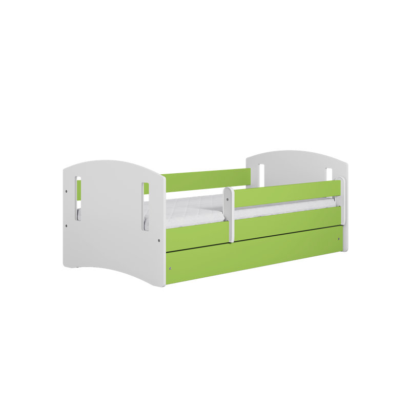 Hermes Standard Panel with Storage Included, 80 x 160cm, Lime green