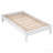 White Twin Platform Bed
