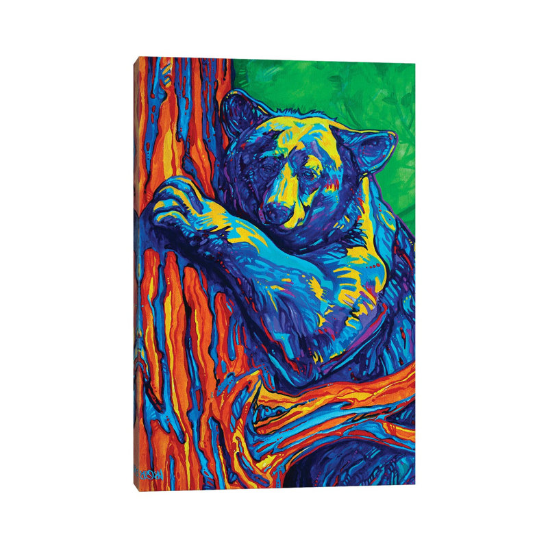 Bear Hug by Derrick Higgins - No Frame Gallery-Wrapped Canvas Giclée on Canvas, 66.04cm H x 45.72cm W