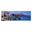 «Panoramic Waikiki Beach, Honolulu, Hawaii», reproduction de photo sur toile-328981437-391182554