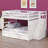 Bunk Bed With Trundle And Staircase-406276766