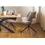 POLSTERSTÜHLE Polyester Blend Upholstered Metal Swivel Chair-103078119