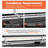  Yescom Semi-Automatic Retractable 6.6'x8.4' Vehicle Awning with Blackout Coating Motor Car Side Roof Rack Overlanding Sun Shade for Outdoor Camping Travel Gray