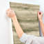 Papier peint à rayures abstraites vert Ayla-577944050