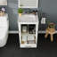 Eviva London 24"W x 18"D Bathroom Vanity with Undermount Porcelain Sink-25180584-25180583