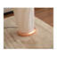 Luminaire de plancher à cylindre torsadé