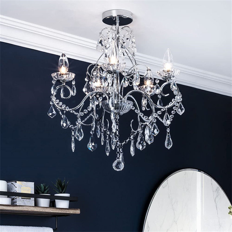 Viens 5 - Light Crystal Chandelier