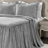 Reyna Microfiber Reversible 3 Piece Bedspread Set