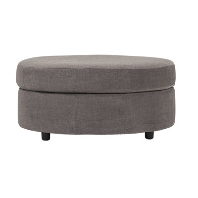 Hughes Furniture 23600 Round Ottoman, Cruiser Fossil