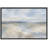 Soft Blue Beige Abstract Sky Landscape Artwork, Minimalist Living Room Pictures, Framed Canvas Giclee Print Wall Art-126054895-126054890
