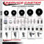 Ensemble de roulettes Phénoliques pivotantes à roulettes extensibles 2 freins SCC PLB 4 po x 1-7 / 8 po