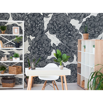 Murale roses Roses