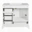 Meuble-lavabo traditionnel 36 "avec lavabo en céramique-1044023375