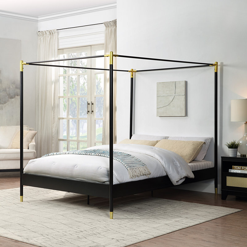 Lathem Metal Bed, Double - DE (135 x 190 cm)