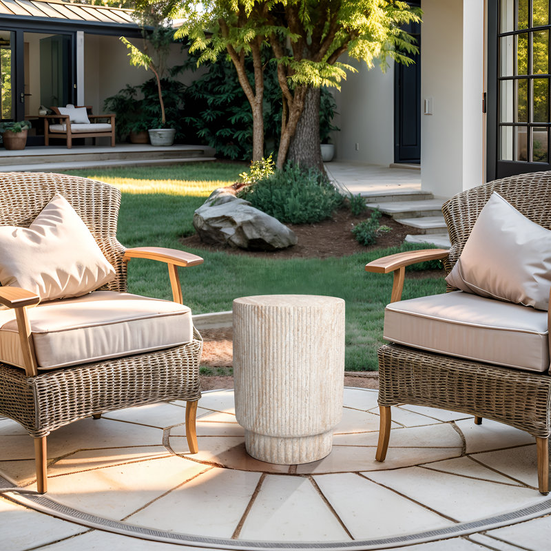 Table d'appoint Colg Travertine