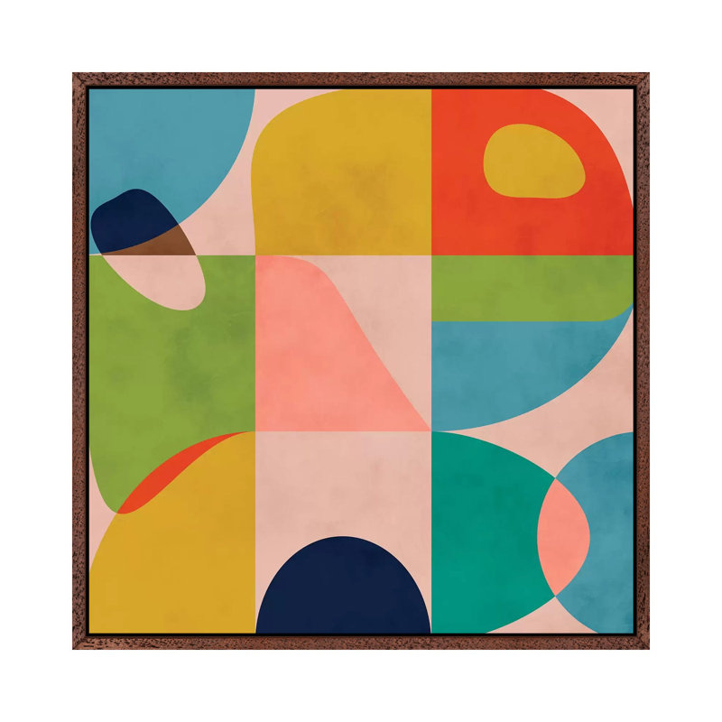 Modern Mid Century Spring by Ana Rut Bré - Gallery-Wrapped Canvas Giclée on Canvas, Classic Wood Framed