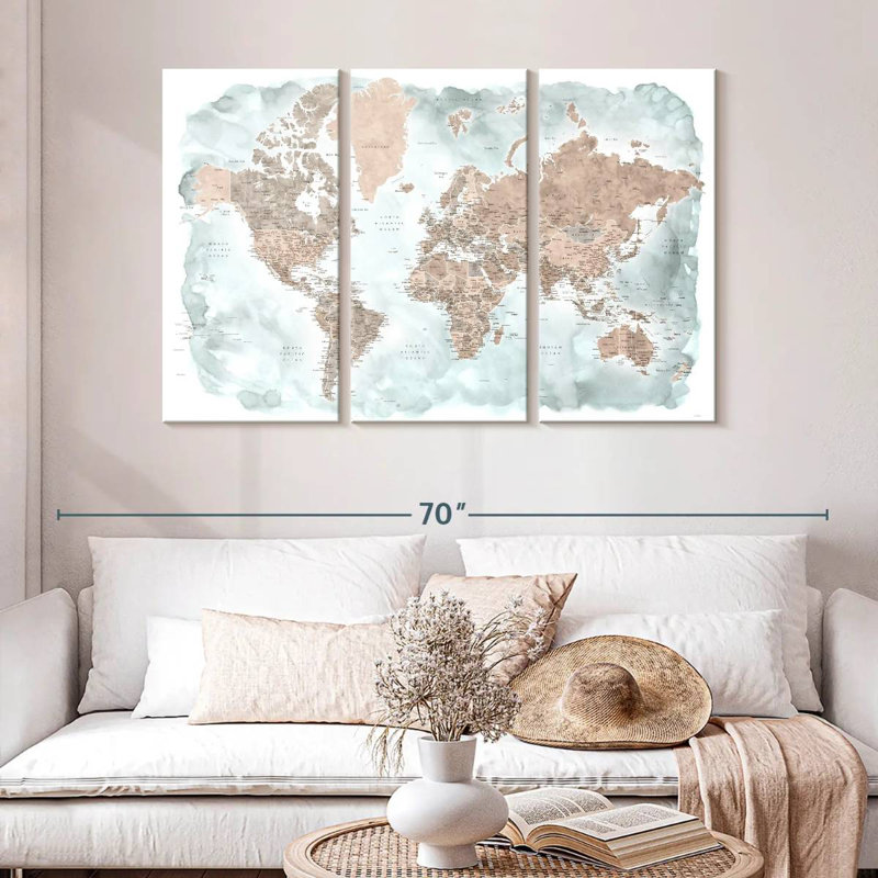 Highly Detailed World Amoriah I, H 32 po x l 50 po