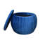 Edmond 56 cm W Velvet Round Footstool with Storage-41425858