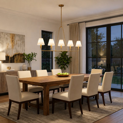 Iron 5-Light Chandelier