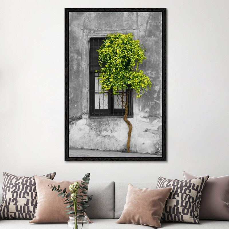 Panoramic Images - Print on Canvas, 152.5 cm H x 101.5 cm W, Black Framed