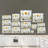 Botanical Elegance Tempered Glass Backsplash - Kitchen Wall Decor-875331037